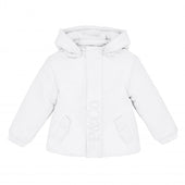 Pastels & Co Baby Boy White Padded Jacket
